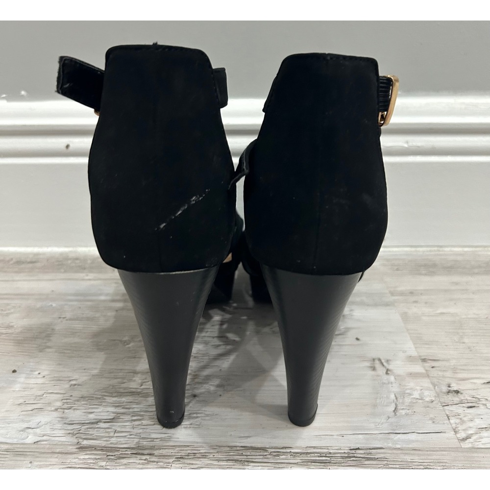 Trends up Collection Bonica 1 Womens Black Cage Platform Stiletto Sandals Size 9 - Picture 3 of 7